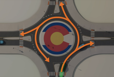 Villalobos Concrete Begins work on C-470 & Quincy Roundabouts